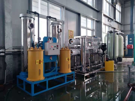 Reverse Osmosis Water Purification Unit 100T/H For Pure And Filtered Drinking Water